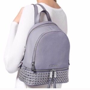 Michael Kors Lavender Backpack